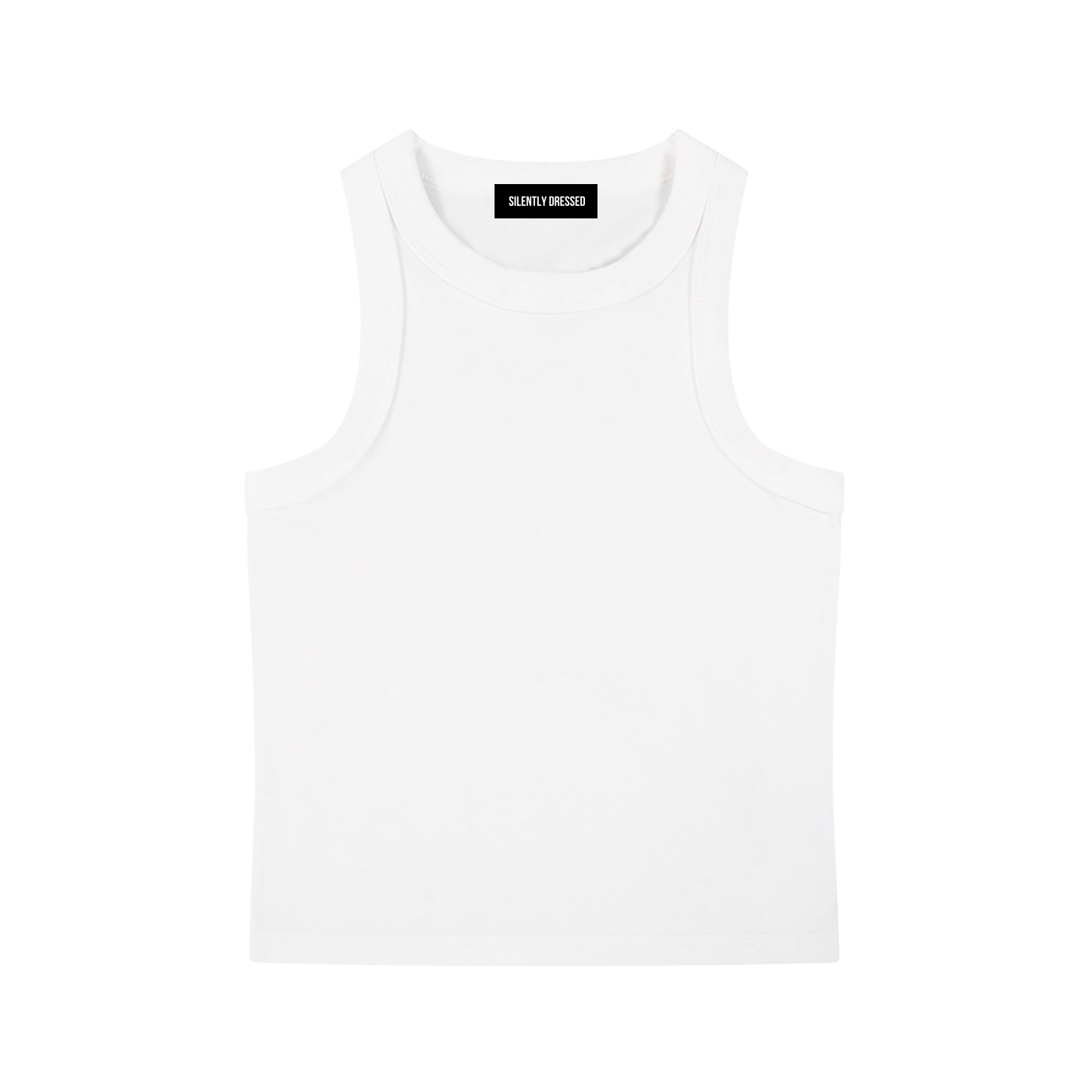 Vintage Snow Washed Tank Top for Women – Streetwear Crop Top