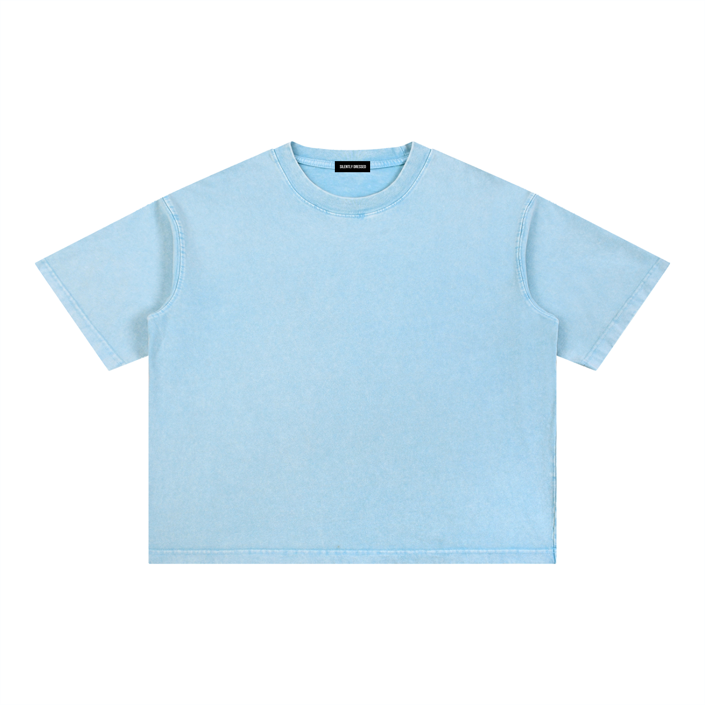 Mineral Wash Boxy Cotton T-Shirt