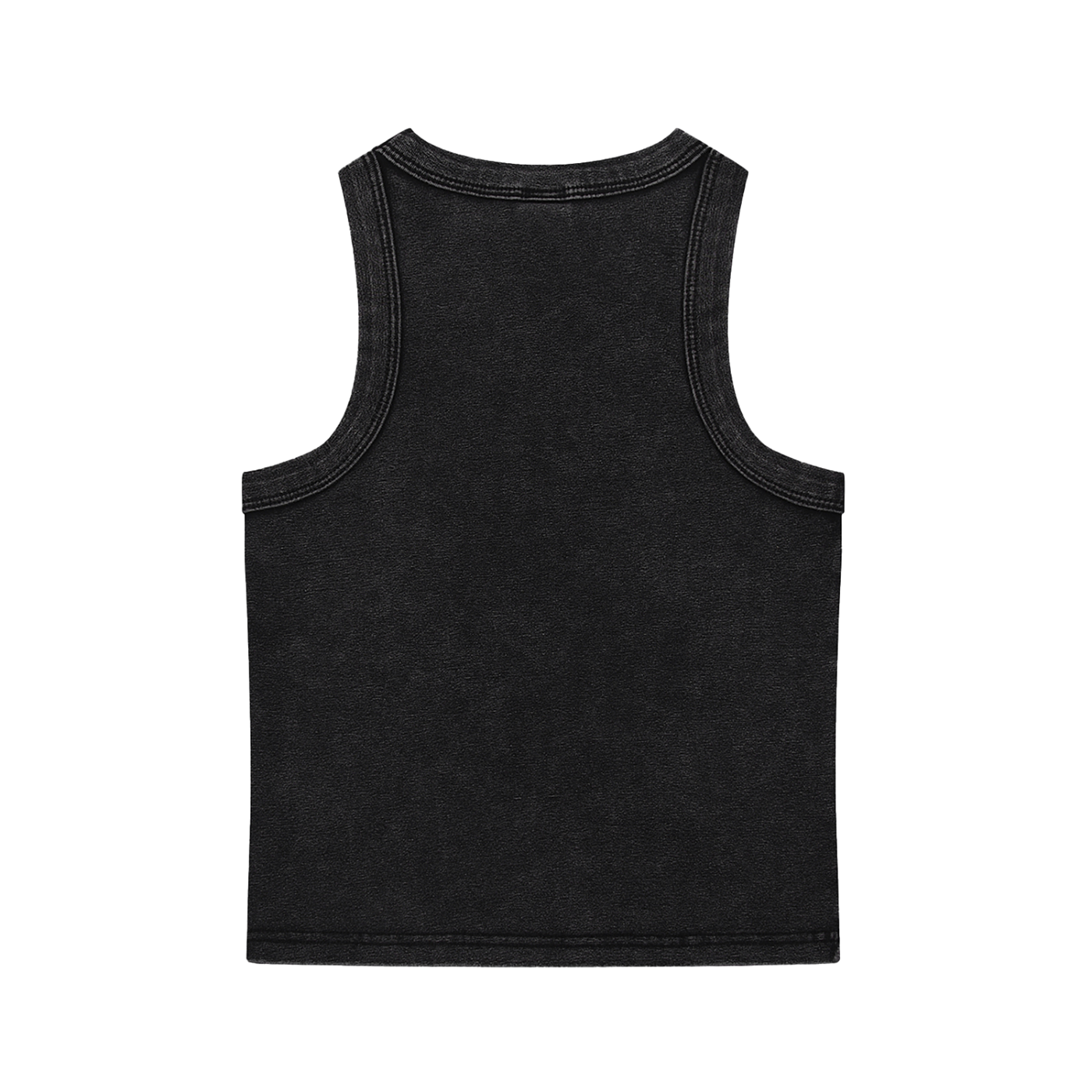 Vintage Snow Washed Tank Top for Women – Streetwear Crop Top