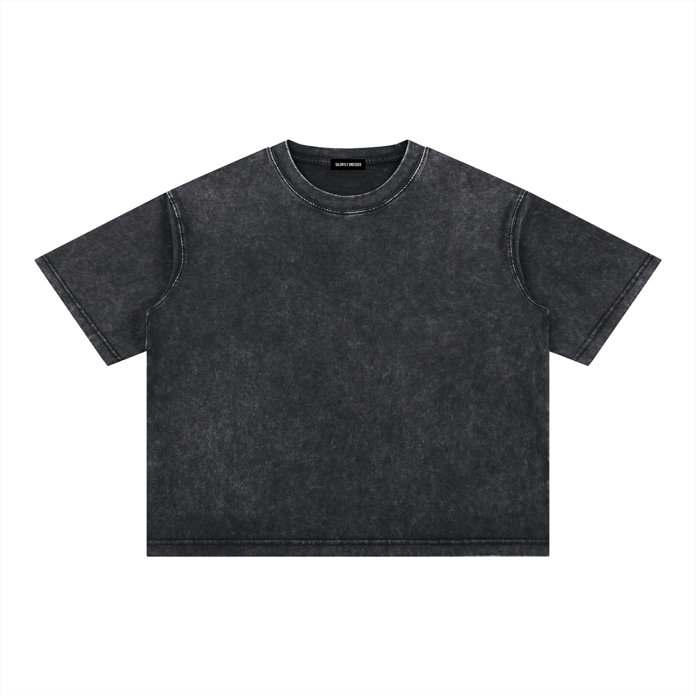 Mineral Wash Boxy Cotton T-Shirt
