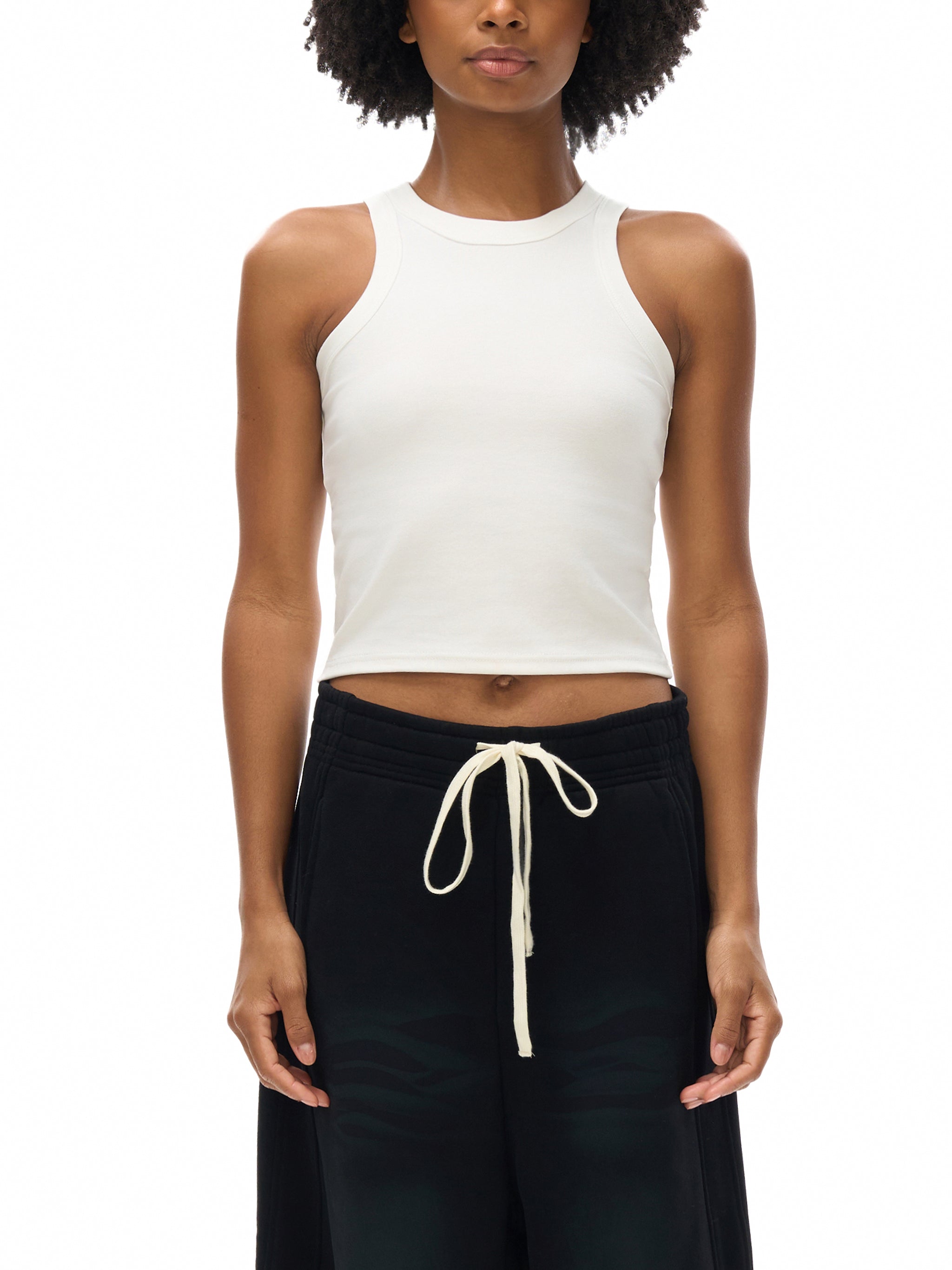 Vintage Snow Washed Tank Top for Women – Streetwear Crop Top