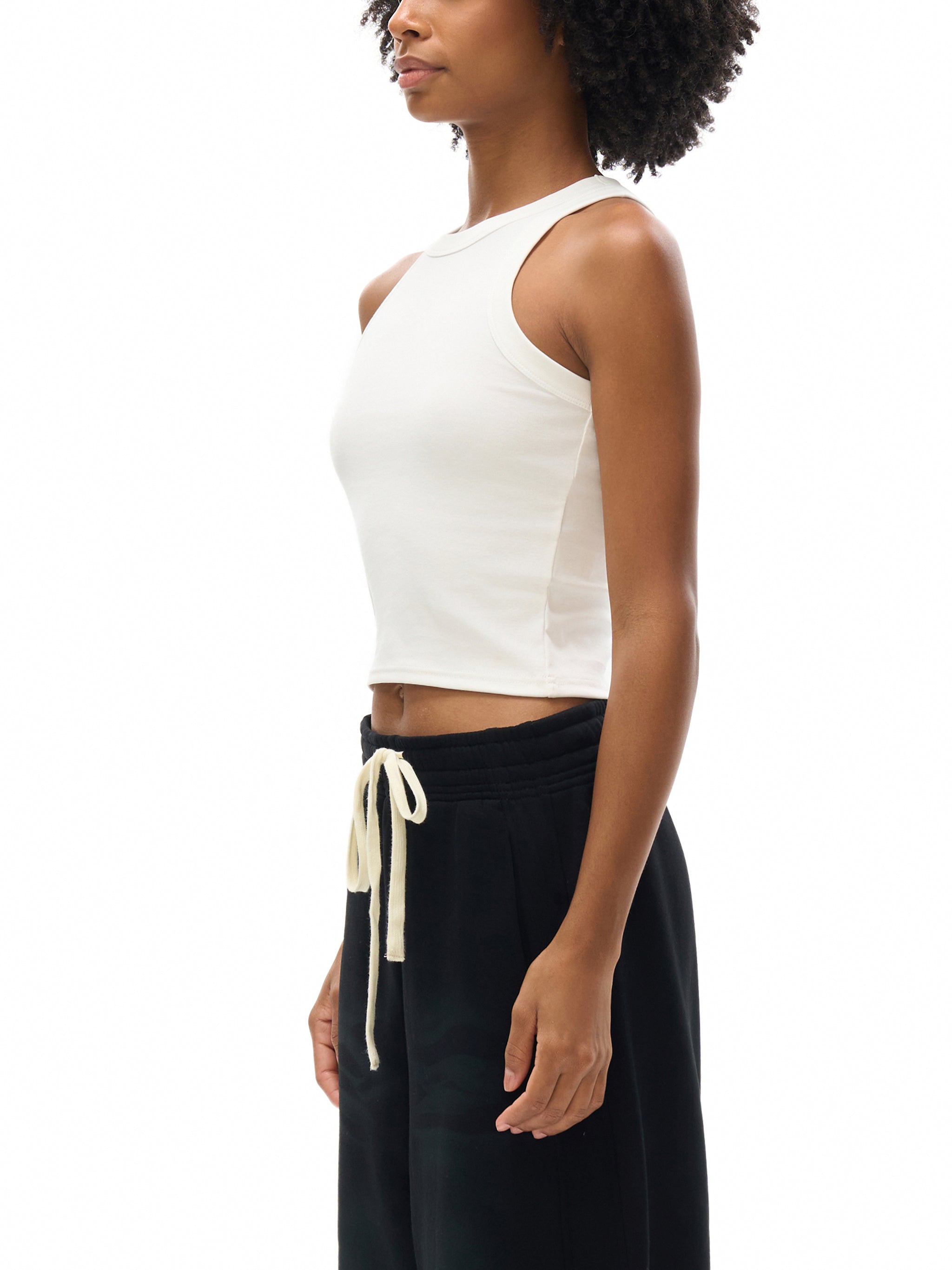 Vintage Snow Washed Tank Top for Women – Streetwear Crop Top